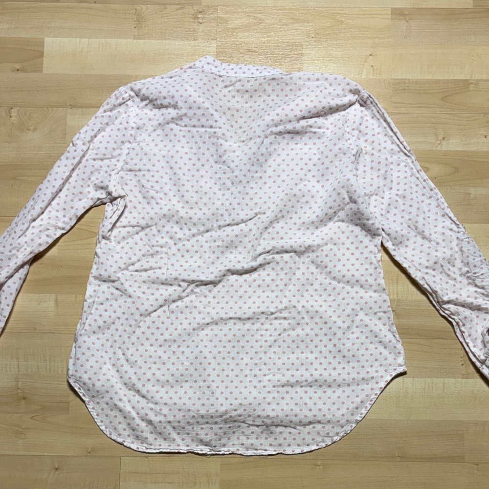 Eden & Olivia Pink Polka Dot Blouse - Picture 5 of 6